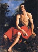 Cristofano Allori St.John the Baptist in the Desert oil